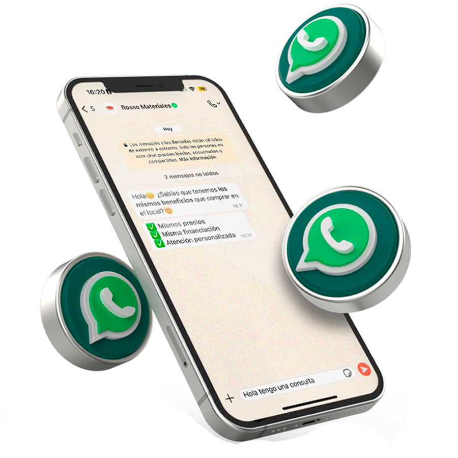 Teléfono para hacer pedidos